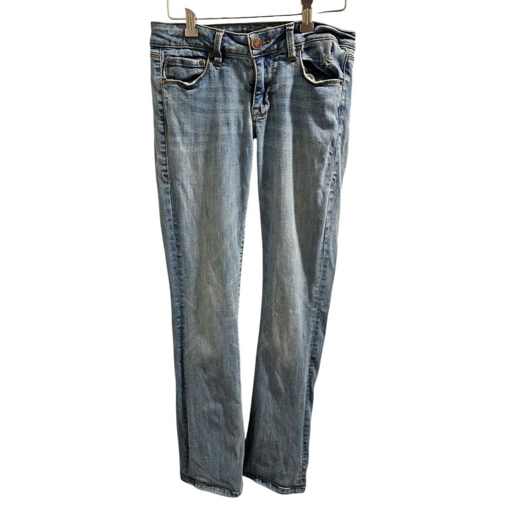🍒 2/$20 🍒 American Rag Womens Light Wash Skinny Jeans Size 3